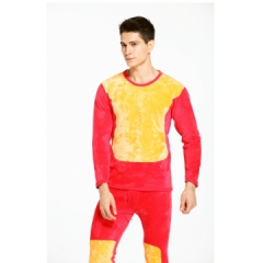 南極人男士純色男士保暖衣上衣