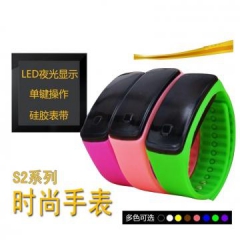 時尚手環電子表